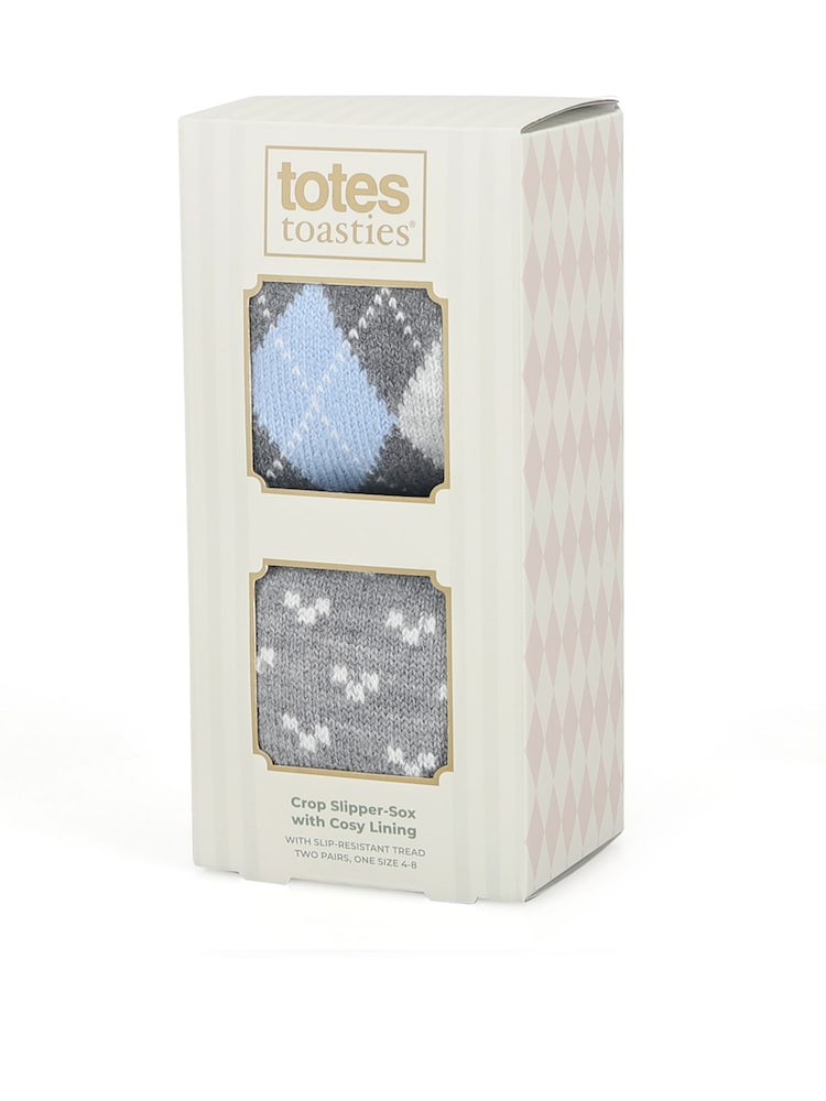 Totes Crop Socks 2 Pack with Cosy Lining - Bild 5 von 5