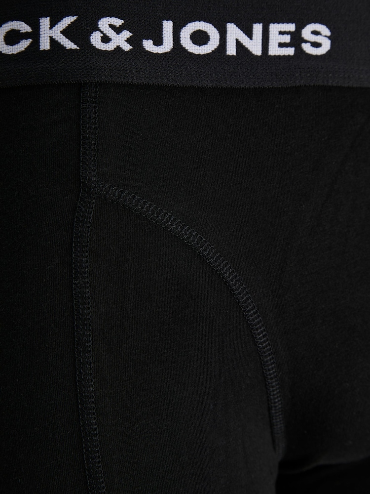 JACK & JONES Black Boxer Shorts 5 Pack - Image 2 of 7