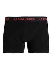 JACK & JONES Black Boxer Shorts 5 Pack - Image 4 of 7