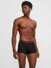 JACK & JONES Black Boxer Shorts 5 Pack - Image 7 of 7