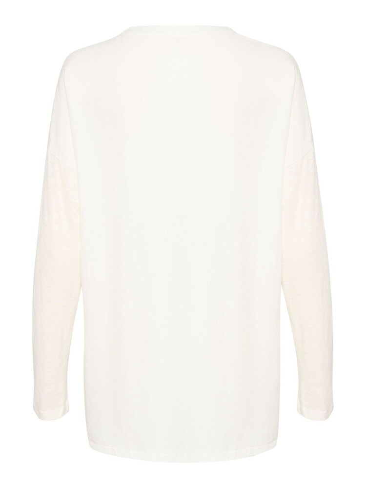 Cream Jajah Jersey White Blouse - Image 6 of 6 Cream Jajah Jersey White Blouse - Image 6 of 6