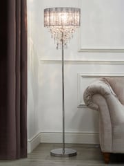 Grey Palazzo Floor Lamp - Image 1 of 8