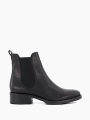 Dune London Black Panoramic Classic Chelsea Boots - Image 2 of 5