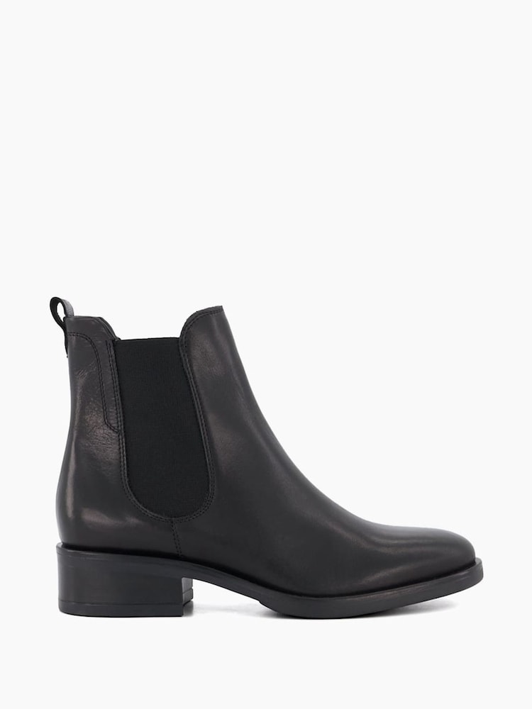 Dune London Black Panoramic Classic Chelsea Boots - Image 2 of 5