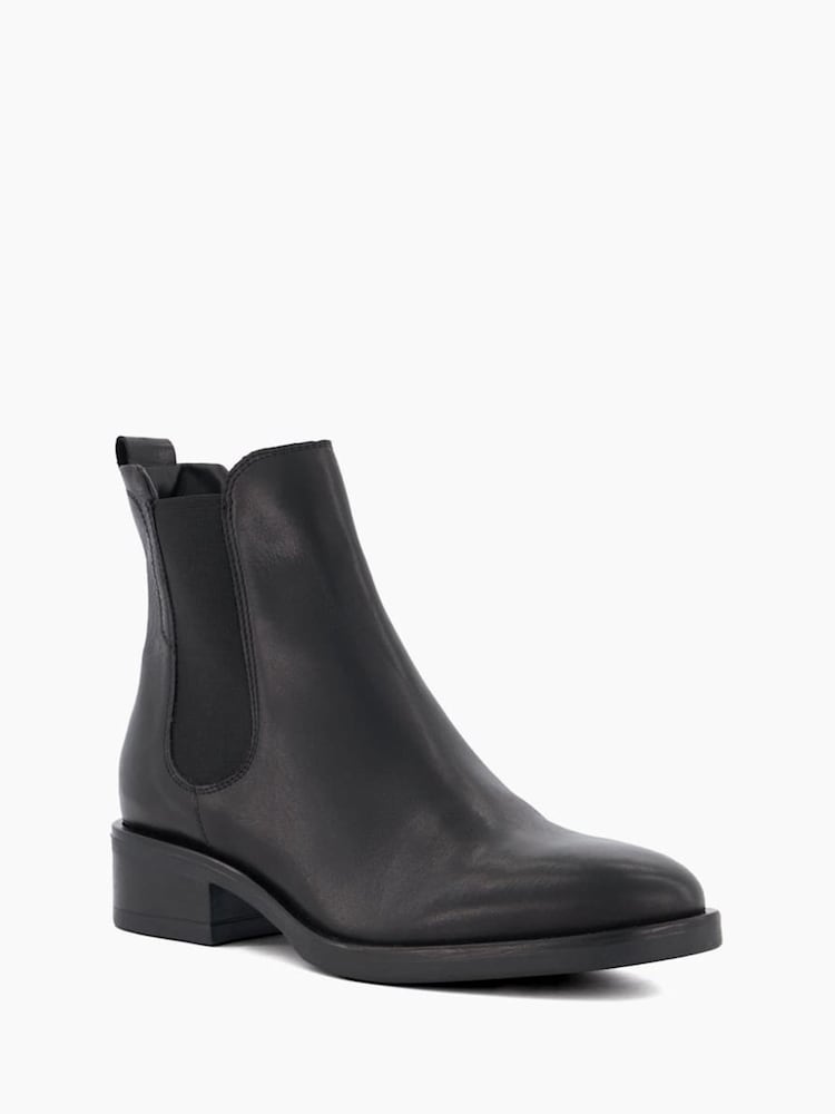 Dune London Black Panoramic Classic Chelsea Boots - Image 3 of 5
