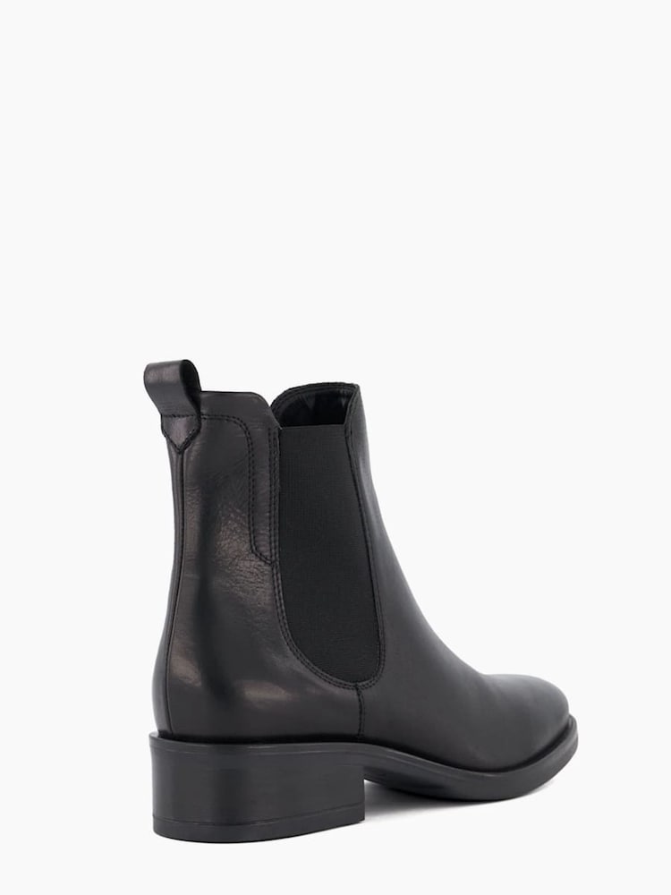 Dune London Black Panoramic Classic Chelsea Boots - Image 4 of 5