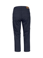 Cream Ann Slim Fit Twill White Capri Trousers - Image 4 of 4