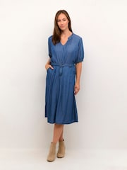 Cream Blue Molly Blouse - Image 3 of 6