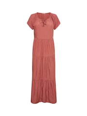 Cream Back Maxi Dress - Image 5 of 5