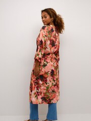Cream Pink Cania 3/4 Sleeve Kimono - Image 2 of 6