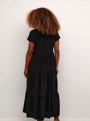 Cream Back Maxi Dress - Image 2 of 5