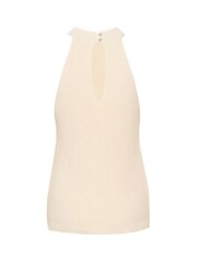 Cream Hami Knitted Halterneck White Top - Image 6 of 6