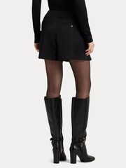 Lauren Ralph Lauren Natural Pleated Satin Crepe Shorts - Изображение 3 из 7
