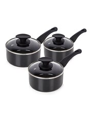 Tower 3 Piece Clear Ceramic Pan Set - Image 6 of 7