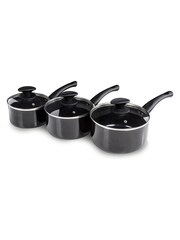 Tower 3 Piece Clear Ceramic Pan Set - Image 7 of 7