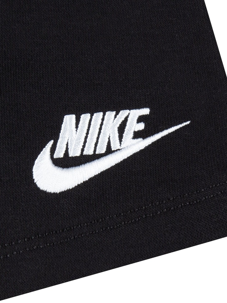 Nike Black Infant Small Logo Top and Shorts Set - Image 4 of 4