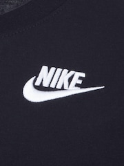 Nike Black Little Kids SBR Club T-Shirt and Shorts Set - Image 7 of 7