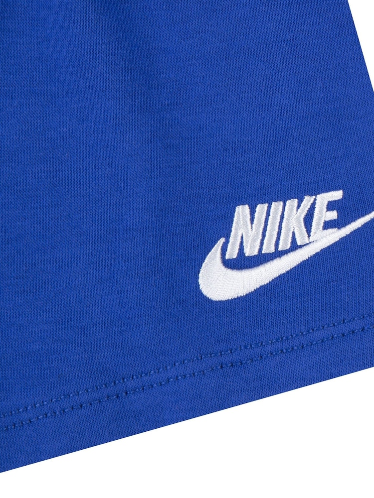 Niebieski - Komplet dla niemowląt z małym logo Nike: top i spodenki - Image 3 of 3