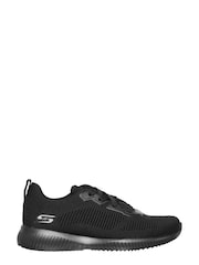 Skechers Black Bob Squad Tough Talk Womens Trainers - Image 1 of 5