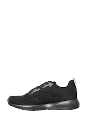 Skechers Black Bob Squad Tough Talk Womens Trainers - Image 2 of 5