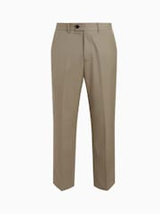 AllSaints Cream Tanar Trousers - Image 7 of 7