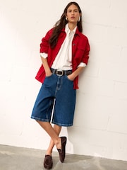 BHOEM RED Washed Utility Canvas Jacket - Image 3 of 5