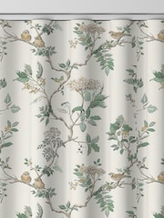 Laura Ashley Fern Green Elderwood Made to Measure 100% Cotton Curtains - Image 8 of 8