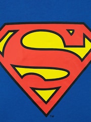 Character Blue Adult 100% Cotton DC Comics Superman T-Shirt - Image 5 of 5