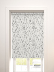 Silver Grey Delicate Willow Made To Measure Roller Blind - Image 1 of 4