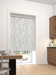 Silver Grey Delicate Willow Made To Measure Roller Blind - Image 2 of 4
