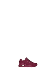 Skechers Purple Standard Fit Womens Uno Stand On Air Trainers - Image 1 of 5