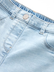 Light Blue Regular Length Stretch Jeggings (3-16yrs) - Image 3 of 3