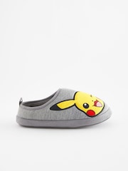 Szary z motywem Pokemon - Sportowe pantofle typu mule - Image 3 of 4