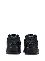 Nike Black Air Max 90 LTR Trainers - Image 4 of 8
