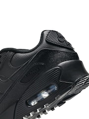 Nike Black Air Max 90 LTR Trainers - Image 7 of 8