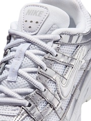 Nike White P-6000 Kids' Shoes - Image 8 of 8
