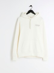 River Island Cream Ecru Long Sleeve Luminis Hoodie - Image 5 of 6
