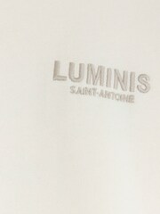River Island Cream Ecru Long Sleeve Luminis Hoodie - Image 6 of 6