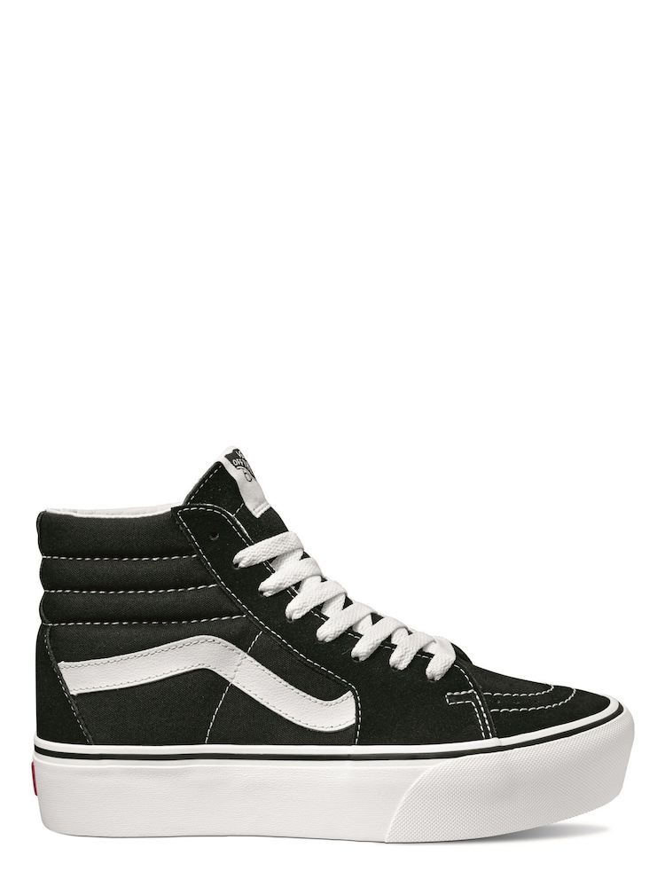 Vans UA SK8 Hi Platform 2.0 Black Trainers - Image 1 of 6