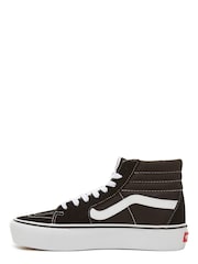 Vans UA SK8 Hi Platform 2.0 Black Trainers - Image 2 of 6