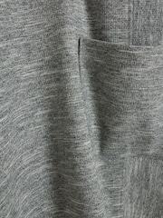 River Island Grey Regular Fit 100% Cotton Slub Blocked T-Shirt - Image 4 of 4