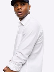 River Island White 100% Cotton Long Sleeve Shirt - Image 4 of 6