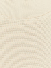 River Island Natural Regular Fit 100% Cotton Washed Waffle T-Shirt - Image 5 of 5