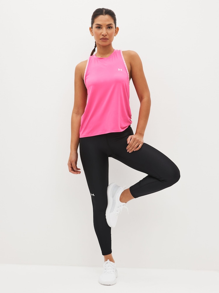 Under Armour Black High Rise 7/8 Leggings - Image 1 of 3