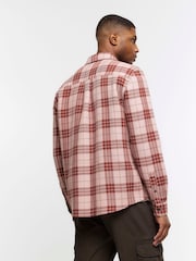 River Island 100% Хлопковые клетчатые рубашки - Изображение 3 из 4
