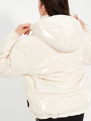 Ellesse Tarantino Padded White Jacket - Image 2 of 4