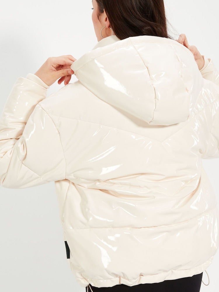 Ellesse Tarantino Padded White Jacket - Image 2 of 4