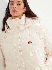 Ellesse Tarantino Padded White Jacket - Image 3 of 4