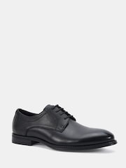 黑色 - Novo Niall Derby Lace Up Smart Shoes - 圖片 3，共 6