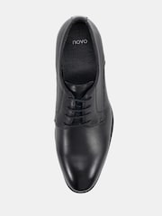 黑色 - Novo Niall Derby Lace Up Smart Shoes - 圖片 5，共 6